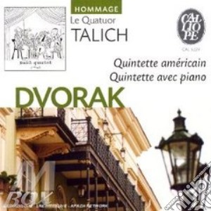 Dvorak: American And Piano Quintet cd musicale di Antonin Dvorak