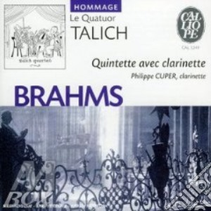 Quintetto x clar e archi op.115 cd musicale di Johannes Brahms