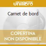 Carnet de bord cd