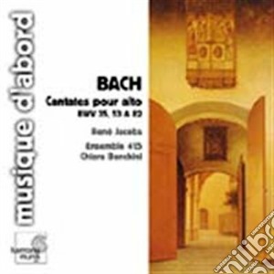 Johann Sebastian Bach - Cantate Per Contralto Bwv 82, 35, 53 cd musicale di Johann Sebastian Bach