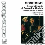 Claudio Monteverdi - Combattimento Di Tancredi E Clorinda cd