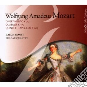 Wolfgang Amadeus Mozart - Divertimento K 251, Quartetto K 370, Adagio K 580a, Quintetto K 407 cd musicale di Wolfgang Amadeus Mozart