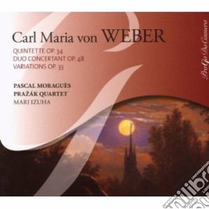 Carl Maria Von Weber - Quintetto Con Clarinetto Op.34, Gran Duo Concertante Op.48, 7 Variazioni Op.33 cd musicale di Weber carl maria von
