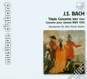 Johann Sebastian Bach - Concerto Triplo Bwv 1052, Concerto Per Clavicembalo Bwv 1044 cd musicale di Johann Sebastian Bach