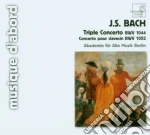Johann Sebastian Bach - Concerto Triplo Bwv 1052, Concerto Per Clavicembalo Bwv 1044 cd