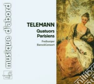 Georg Philipp Telemann - Quartetti Parigini Nn.1 - 6 cd musicale di Telemann georg phili