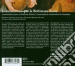Lamentazioni Per La Settimana Santa cd