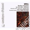 Kurt Weill - Berliner Requiem, Vom Tod Im Wald Op.23, Concerto Per Violino cd