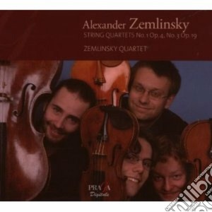Alexander Von Zemlinsky - Quartetto Per Archi N.1 Op.4, N.3 Op.19 cd musicale di Alexander Zemlinsky