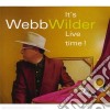 Webb Wilder - It's Live Time! cd