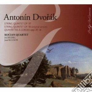 Antonin Dvorak - Quintetto Op.18, Op.79 cd musicale di Antonin Dvorak