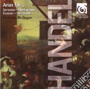 Georg Friedrich Handel - Arias For... (4 Cd+Libro) cd musicale di HANDEL GEORG FRIEDRI