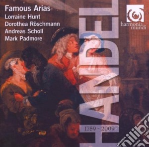 Georg Friedrich Handel - Famous Arias (4 Cd+Libro) cd musicale di HANDEL GEORG FRIEDRI