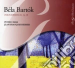 Bela Bartok - Peter Csaba - Jean Francois Heisser - Violin Sonatas 75 - 76 cd