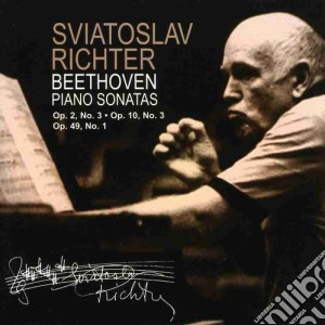 Ludwig Van Beethoven - Piano Sonatas Nos 3 7 & 19 cd musicale di Sviatoslav Richter
