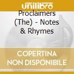 Proclaimers (The) - Notes & Rhymes cd musicale di Proclaimers (The)