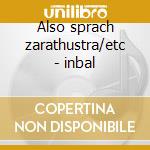 Also sprach zarathustra/etc - inbal cd