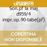 Son.pf la maj d959/4 impr.op.90-tabe(pf) cd