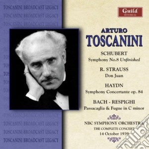 Arturo Toscanini - Conducts Schubert, Strauss, Haydn (1939) cd musicale di Franz Schubert