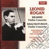 Johannes Brahms / Aram Khachaturian - Violin Coneertos cd