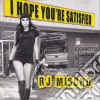 R.J. Mischo - I Hope You're Satisfied cd