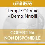 Temple Of Void - Demo Mmxiii cd