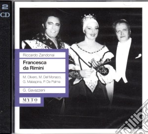 Riccardo Zandonai - Francesca Da Rimini (2 Cd) cd musicale di Zandonai