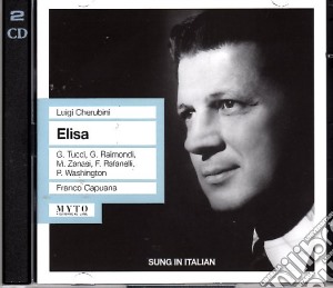 Luigi Cherubini - Elisa (2 Cd) cd musicale di Cherubini
