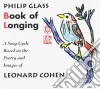 Philip Glass - Book Of Longing cd