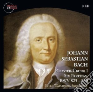 Johann Sebastian Bach - Clavier-Ubung I, Six Partitas,  Bwv 825-830 (3 Cd) cd musicale di Bach / Watchorn