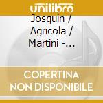 Josquin / Agricola / Martini - Mynstrelles With Straunge Sounds: The Earliest Consort Music For Viols cd