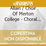 Allain / Choir Of Merton College - Choral Music cd