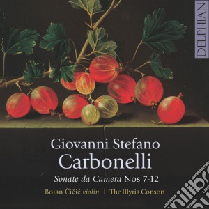 Giovanni Stefano Carbonelli - Sonate Da Camera Nos 7-12 cd musicale