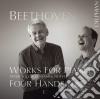 Ludwig Van Beethoven - Works For Piano Four Hands cd