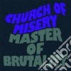 Church Of Misery - Master Of Brutality cd