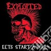 (LP Vinile) Exploited (The) - Lets Start A War cd