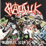 (LP Vinile) Chaos Uk - Heard It, Seen It, Done It vinile