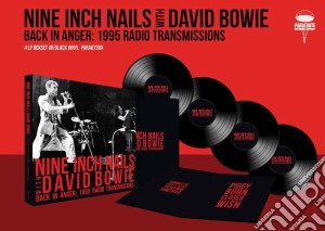 (LP Vinile) Nine Inch Nails & David Bowie - Back In Anger - The 1995 Radio Transmissions - St Louis, Mo 1995 (4 Lp) lp vinile di Nine Inch Nails With David Bowie