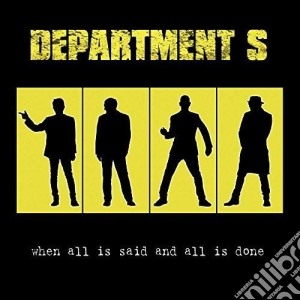 Department S - When All Is Said And All Is Done cd musicale di Department S