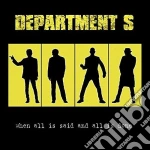 Department S - When All Is Said And All Is Done cd