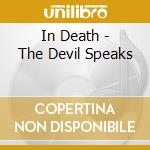 In Death - The Devil Speaks cd