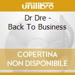 Dr Dre - Back To Business cd