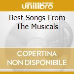 Best Songs From The Musicals cd