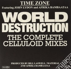 (LP Vinile) Time Zone Featuring John Lydon & Afrika Bambaataa - World Destruction (Ep 12