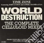 (LP Vinile) Time Zone Featuring John Lydon & Afrika Bambaataa - World Destruction (Ep 12')