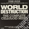 (LP Vinile) Time Zone Featuring John Lydon & Afrika Bambaataa - World Destruction (Ep 12') cd
