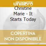 Christine Marie - It Starts Today cd