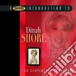 Dinah Shore - For Sentimental Reasons cd