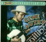 Gene Autry - Don't Fence Me In cd