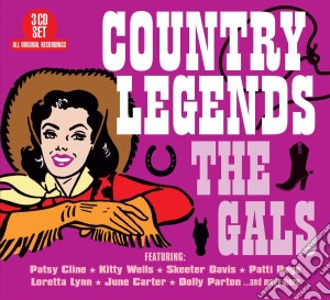 Country Legends: The Gals / Various (3 Cd) cd musicale